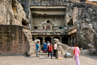 Facade of Vishvakarma cave, Ellora Chaitya Cave No. 10