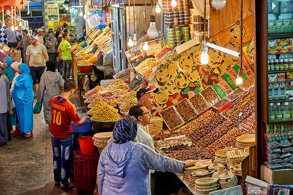 olives on food market