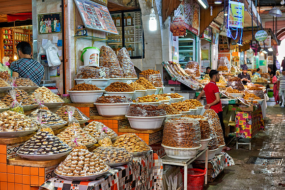 food market of  Meknes