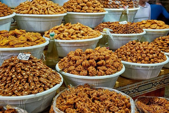 food market of  Meknes