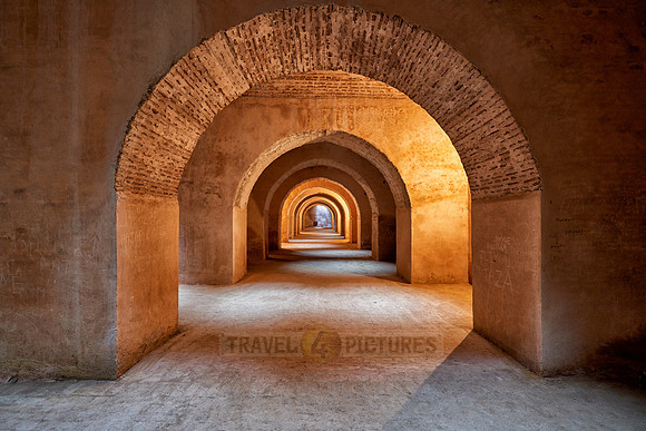 catacombs subterranean prison in Meknes