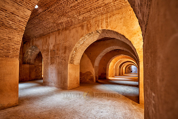catacombs subterranean prison in Meknes