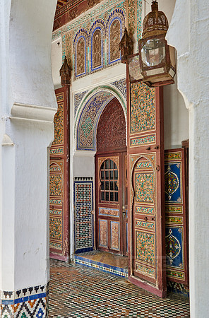 interior shot of  Dar Jamai Museum