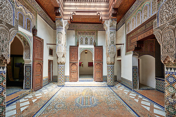 interior shot of  Dar Jamai Museum