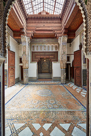 interior shot of  Dar Jamai Museum