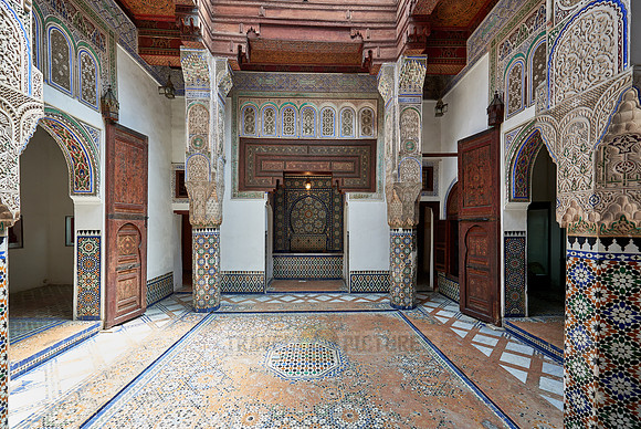 interior shot of  Dar Jamai Museum