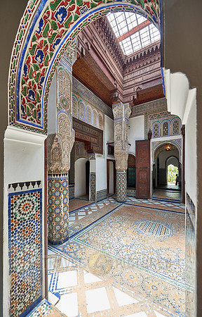 interior shot of  Dar Jamai Museum