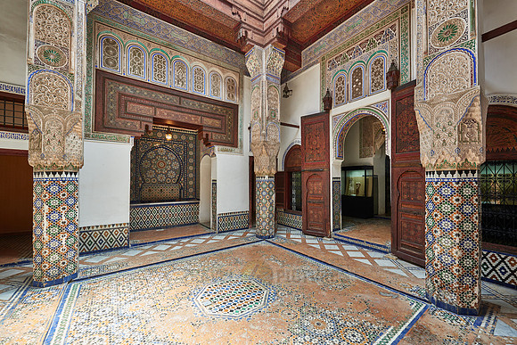 interior shot of  Dar Jamai Museum