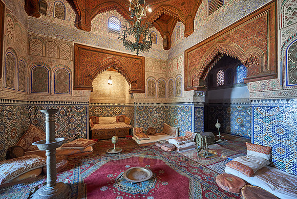 interior shot of  Dar Jamai Museum