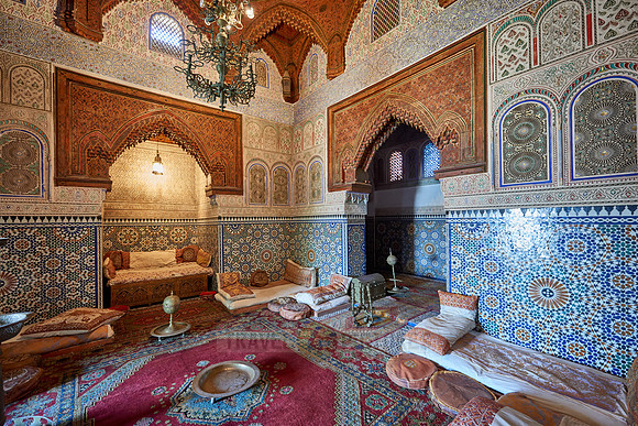 interior shot of  Dar Jamai Museum