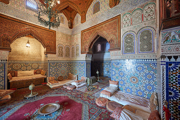 interior shot of  Dar Jamai Museum