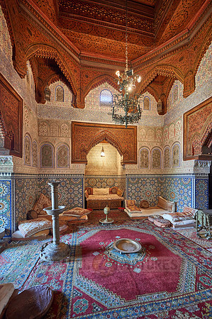 interior shot of  Dar Jamai Museum