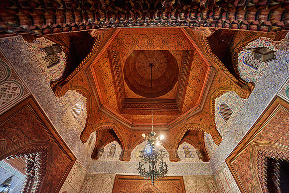 interior shot of  Dar Jamai Museum