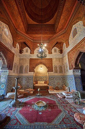 interior shot of  Dar Jamai Museum