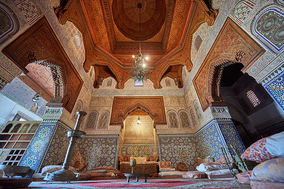interior shot of  Dar Jamai Museum