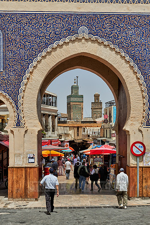 city gate Bab Boujloud