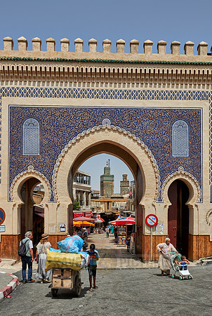 city gate Bab Boujloud
