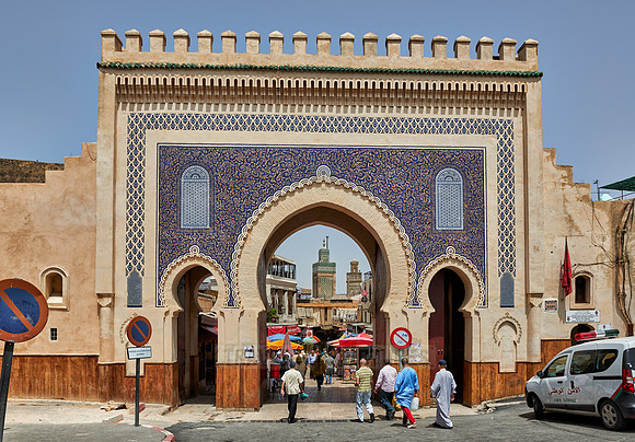 city gate Bab Boujloud