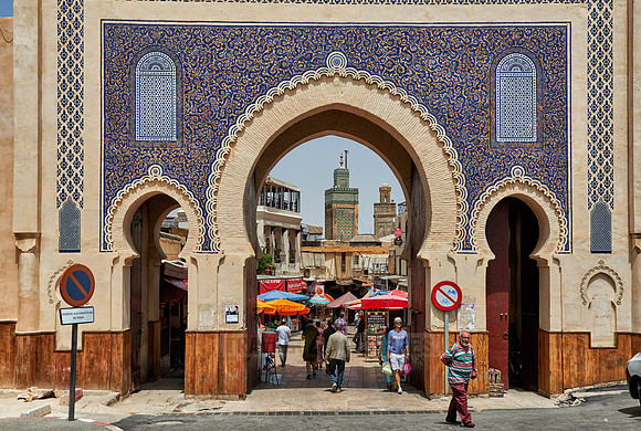 city gate Bab Boujloud