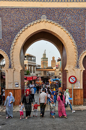 city gate Bab Boujloud