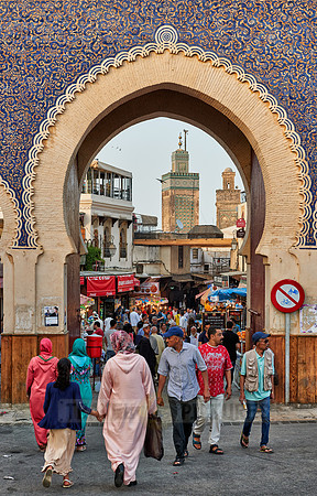 city gate Bab Boujloud