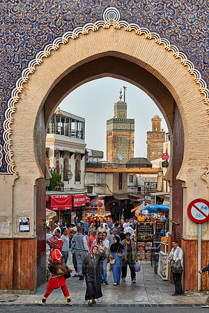city gate Bab Boujloud