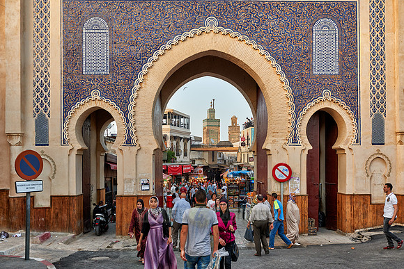 city gate Bab Boujloud