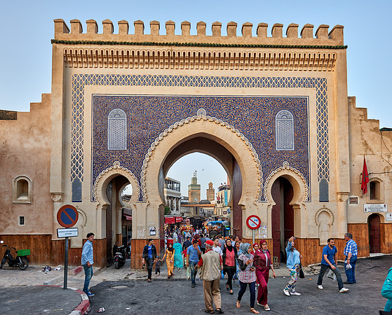 city gate Bab Boujloud