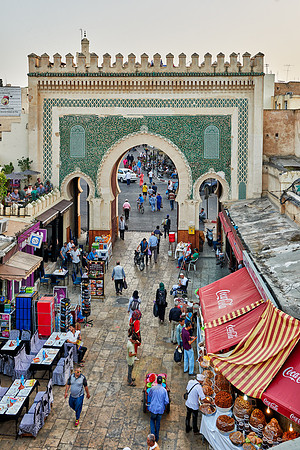 city gate Bab Boujloud
