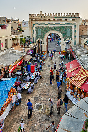 city gate Bab Boujloud