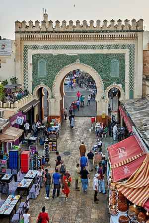 city gate Bab Boujloud