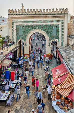 city gate Bab Boujloud