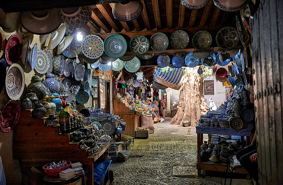 shops in medina of Fez