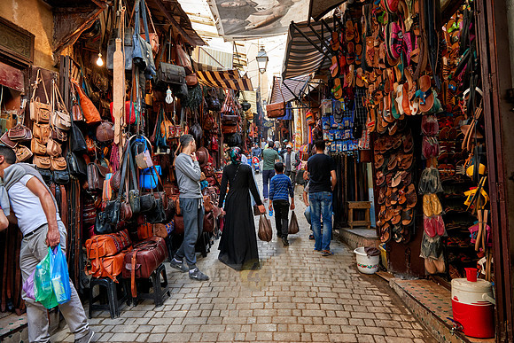 shops in medina of Fez