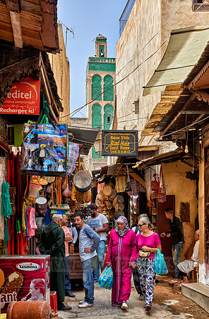 shops in medina of Fez