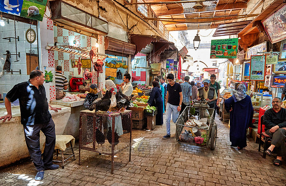 shops in medina of Fez