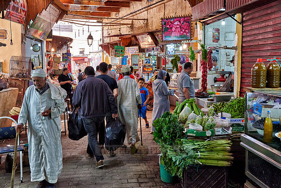 shops in medina of Fez