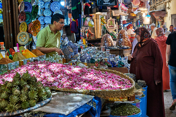 shops in medina of Fez