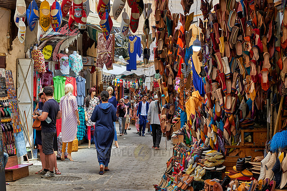 shops in medina of Fez