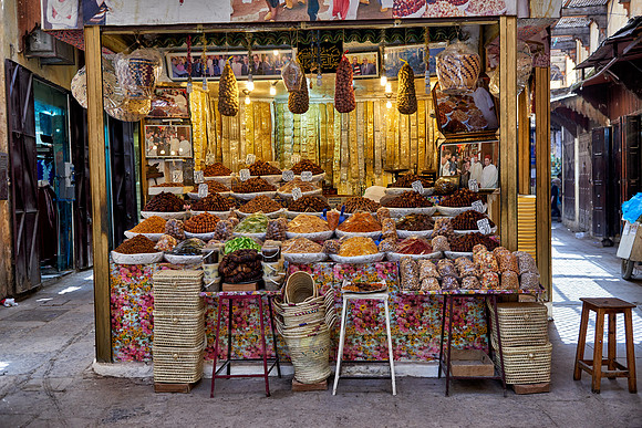 shops in medina of Fez