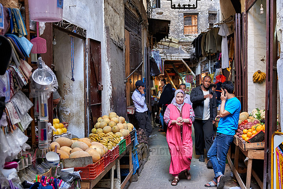 shops in medina of Fez