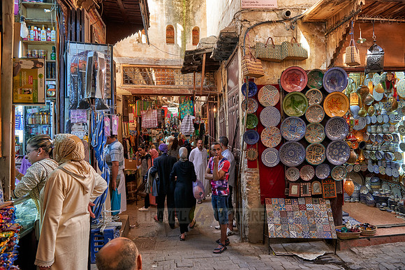 shops in medina of Fez