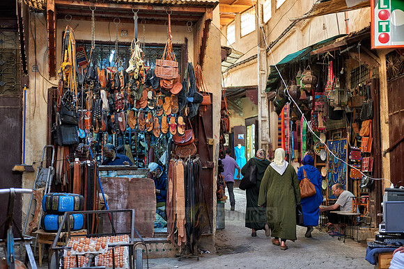 shops in medina of Fez
