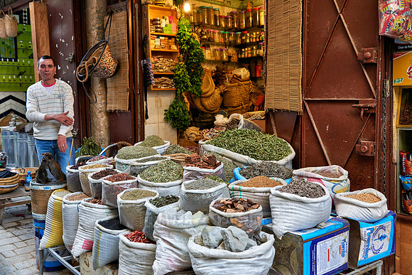 shops in medina of Fez