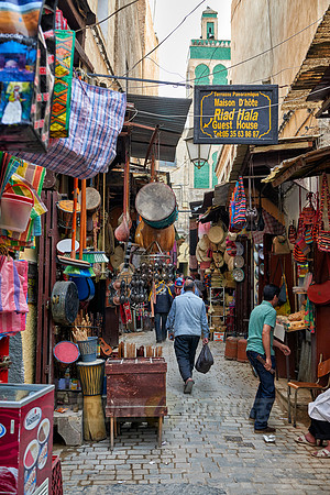 shops in medina of Fez