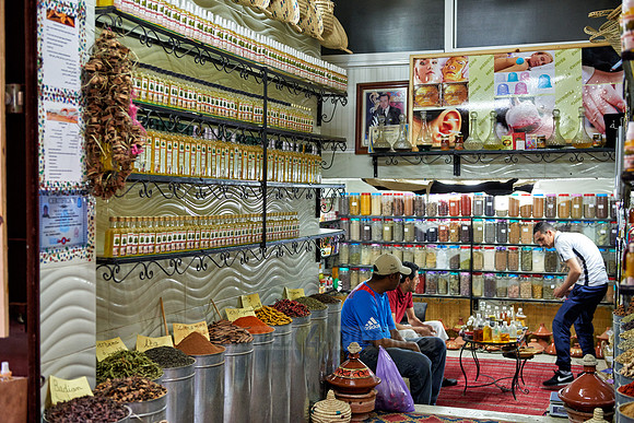 shops in medina of Fez