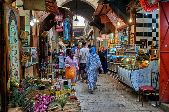 shops in medina of Fez