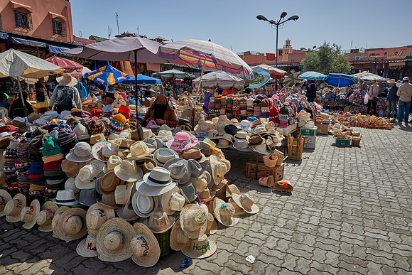 Berber market of Marrakesh