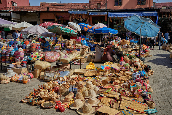 Berber market of Marrakesh