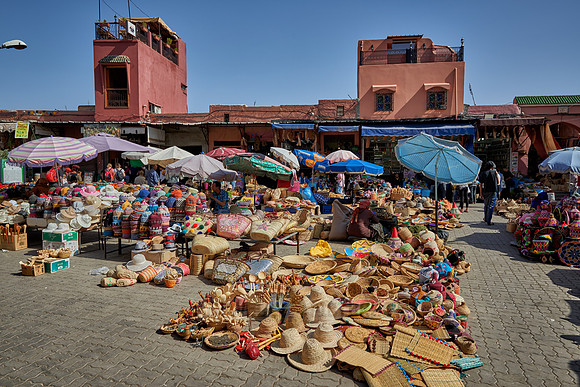 Berber market of Marrakesh